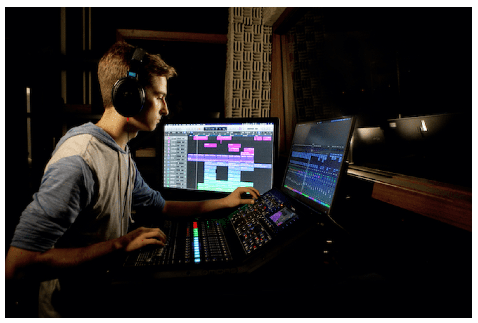 School of Music and Athletics partner to heighten multimedia&nbsp;capabilities